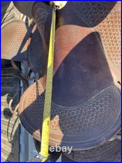 Horse Saddle 1878 Established Service British Saddlery Calvary Antique