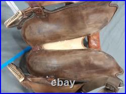 Horse Saddle-Charymane James Cactus Barrel Racing Saddle Full QH Bars