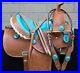 Horse_Saddle_Western_Used_Trail_Barrel_Show_Turquoise_Pink_Leather_Tack_Set_01_cb