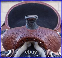 Horse Saddle Western Used Trail Roping Leather Tack 12 13
