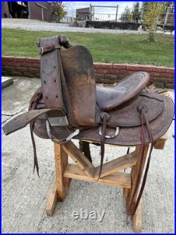 Horse Tack 14 Western Saddle