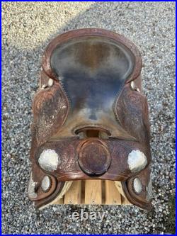 Horse Tack 15 1/2 Bob's Custom Western Show Saddle