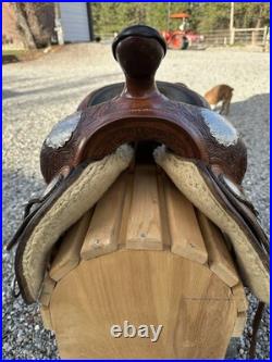 Horse Tack 15 1/2 Bob's Custom Western Show Saddle