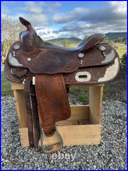 Horse Tack 15 1/2 Bob's Custom Western Show Saddle