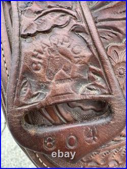 Horse Tack 15 1/2 Champion Turf Western Equitation Saddle