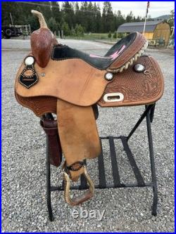 Horse Tack 15 Teskey's Barrel Racing Western Saddle
