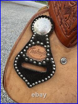 Horse Tack 15 Teskey's Barrel Racing Western Saddle