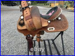 Horse Tack 15 Teskey's Barrel Racing Western Saddle