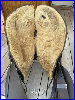 Horse Tack Antique 14 Veach Western Saddle