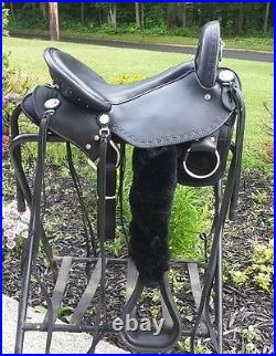 Imus 4-Beat Elite Gaited Saddle Designed for comfort for horses and riders