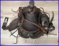 J. G Read & Bros Co. Vintage Brown Leather Saddle 00 W Free Shipping