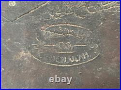 J. G Read & Bros Co. Vintage Brown Leather Saddle 00 W Free Shipping