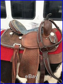 Jeff Smith Barrel Racing Saddle