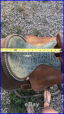 Jeff Smith Barrel Racing Saddle