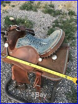 Jeff Smith Barrel Racing Saddle