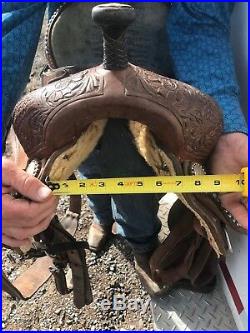 Jeff Smith Barrel Racing Saddle