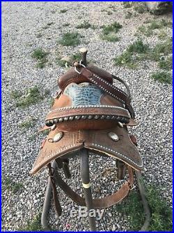 Jeff Smith Barrel Racing Saddle