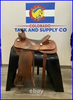 John Fallis Custom Western Saddle 16