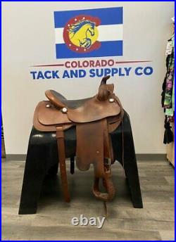 John Fallis Custom Western Saddle 16