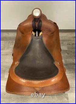 John Fallis Custom Western Saddle 16