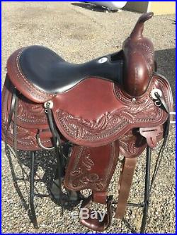 Julie Goodnight Peak Performance Circle Y Monarch Saddle 16