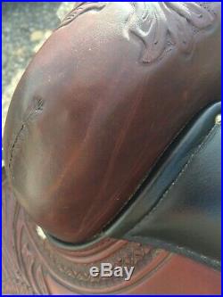 Julie Goodnight Peak Performance Circle Y Monarch Saddle 16