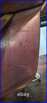 Karl Niedersüß (KN) Symphonie 17.5 Dressage Saddle + Irons & Stand (Austrian)