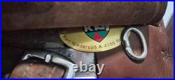 Karl Niedersüß (KN) Symphonie 17.5 Dressage Saddle + Irons & Stand (Austrian)