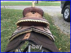 Kent Logan Trophy Barrel Racing Saddle 14