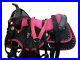Kids_Trail_Saddle_12_13_14_Western_Pleasure_Horse_Pink_Suede_Seat_Youth_Tack_01_anl