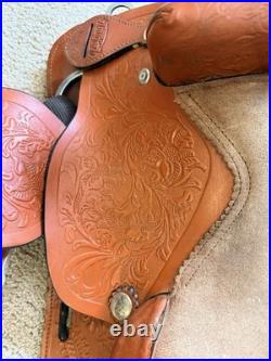 Kids western saddle Tough 1 King Series Size 12in
