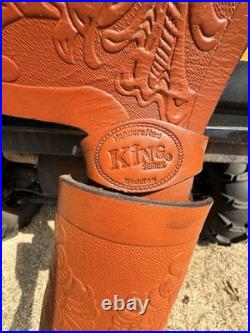 Kids western saddle Tough 1 King Series Size 12in