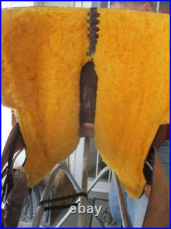 King 1545 15'' Roughout Western Training Saddle Fqhb