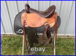Kuda Endurance Saddle with Cavallo Pad 16 Narrow Tree