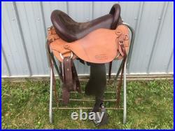 Kuda Endurance Saddle with Cavallo Pad 16 Narrow Tree