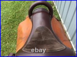 Kuda Endurance Saddle with Cavallo Pad 16 Narrow Tree