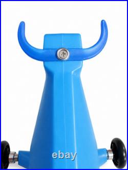 LAST ROLLY the Wheeled Original Cowboy Toy ROLL-A-ROPER ROOSTER CROWS LARIATS