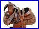 Leather_Black_Pony_Youth_Western_Leather_Carved_Tack_Set_Painted_Tooled_Trail_01_xye