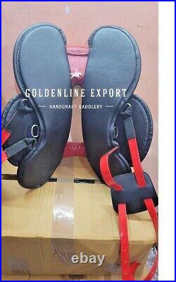 Light Weight Endurance Saddle For Horse Seat 16 17 Synthetic