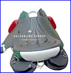 Light Weight Synthetic New Style Endurance Saddle For Horse Seat 16 17
