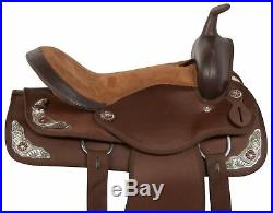 Light Weight Western Horse Saddle Trail Barrel Show Horse Tack Pad 15 16 17 18