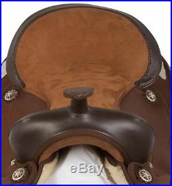 Light Weight Western Horse Saddle Trail Barrel Show Horse Tack Pad 15 16 17 18