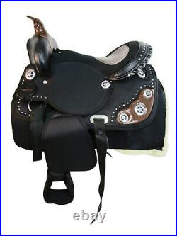Light Weight Western Saddle 12 13 14 Kids Youth Horse Trail Synthetic Tack Set