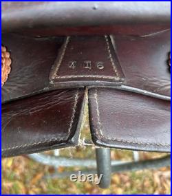 Lightweight Western Saddle 16-Inch Seat Pleasure Trail Riding Horse Leather