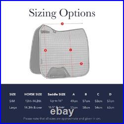 Loire Classic Dressage Square White Large