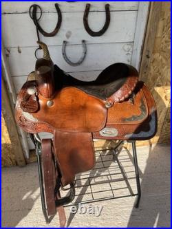 Longhorn Billy Cook Show Saddle 14
