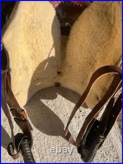 Longhorn Billy Cook Show Saddle 14