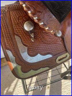 Longhorn Billy Cook Show Saddle 14