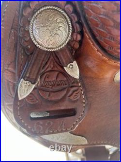Longhorn Billy Cook Show Saddle 14