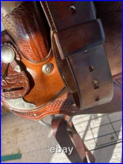 Longhorn Billy Cook Show Saddle 14